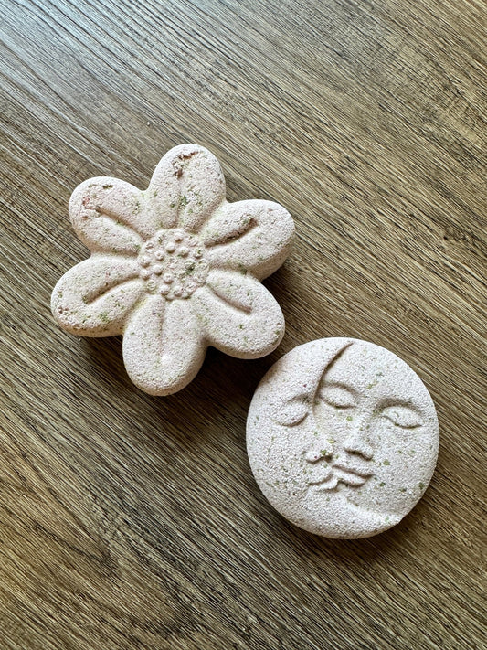 Luna & Lavender™ Prickly Pear, Dragon Fruit & Eucalyptus Shower Steamer - Barton Behavioral Health and Wellness, LLC