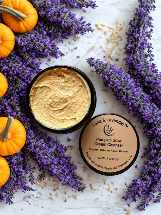 Luna & Lavender™ Pumpkin Glow Cream Cleanser - Barton Behavioral Health and Wellness, LLC