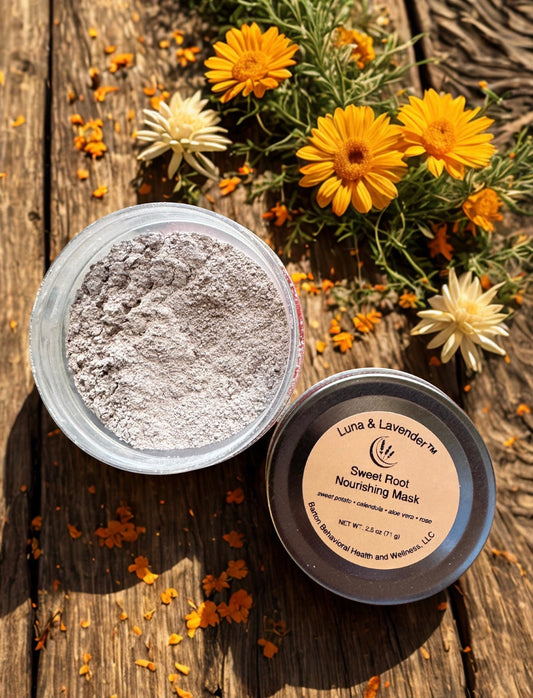 Luna & Lavender™ Sweet Root Nourishing Mask - Barton Behavioral Health and Wellness, LLC