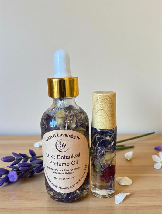 Luna & Lavender™ Luxe Botanical Perfume Oil, Barton Behavioral Health and Wellness, LLC