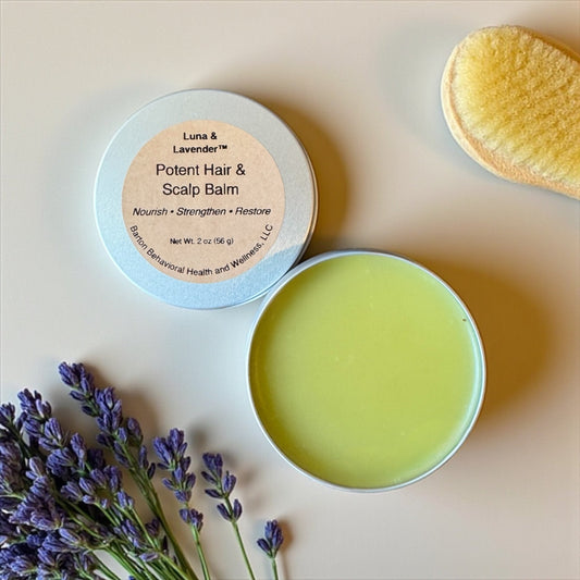 Potent Hair & Scalp Balm - Barton Behavioral Health and Wellness, LLC