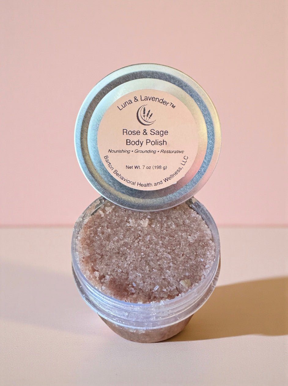 Rose & Sage Body Polish - Barton Behavioral Health and Wellness, LLC