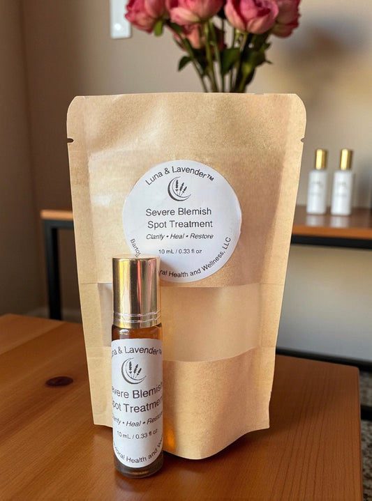 Luna & Lavender™ Severe Blemish Spot Treatment Roll-On - On - Barton Behavioral Health and Wellness, LLC
