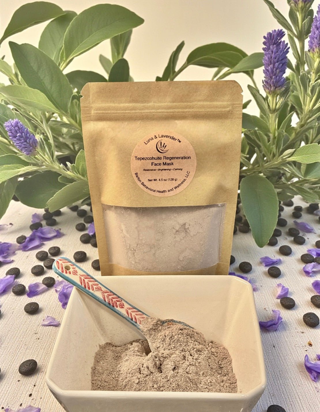 Luna & Lavender™ Tepezcohuite Regeneration Face Mask - Barton Behavioral Health and Wellness, LLCRegeneration Face Mask